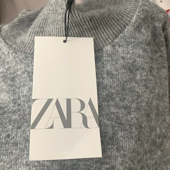 Zara knit midi dress w/ rouching - Picture 11 of 11